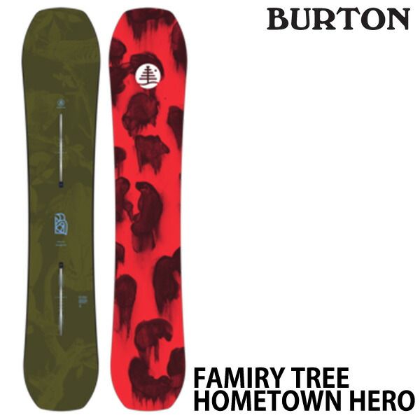 25-26 BURTON バートン HERO ホームタウンヒーロー メンズ レディース スノーボード パウダー 板 2026