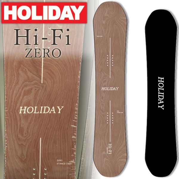 25 26 HOLIDAY ホリデー Hi Fi ZERO ハイファイゼロ メンズ レディース スノーボード グラトリ パーク 板 2026