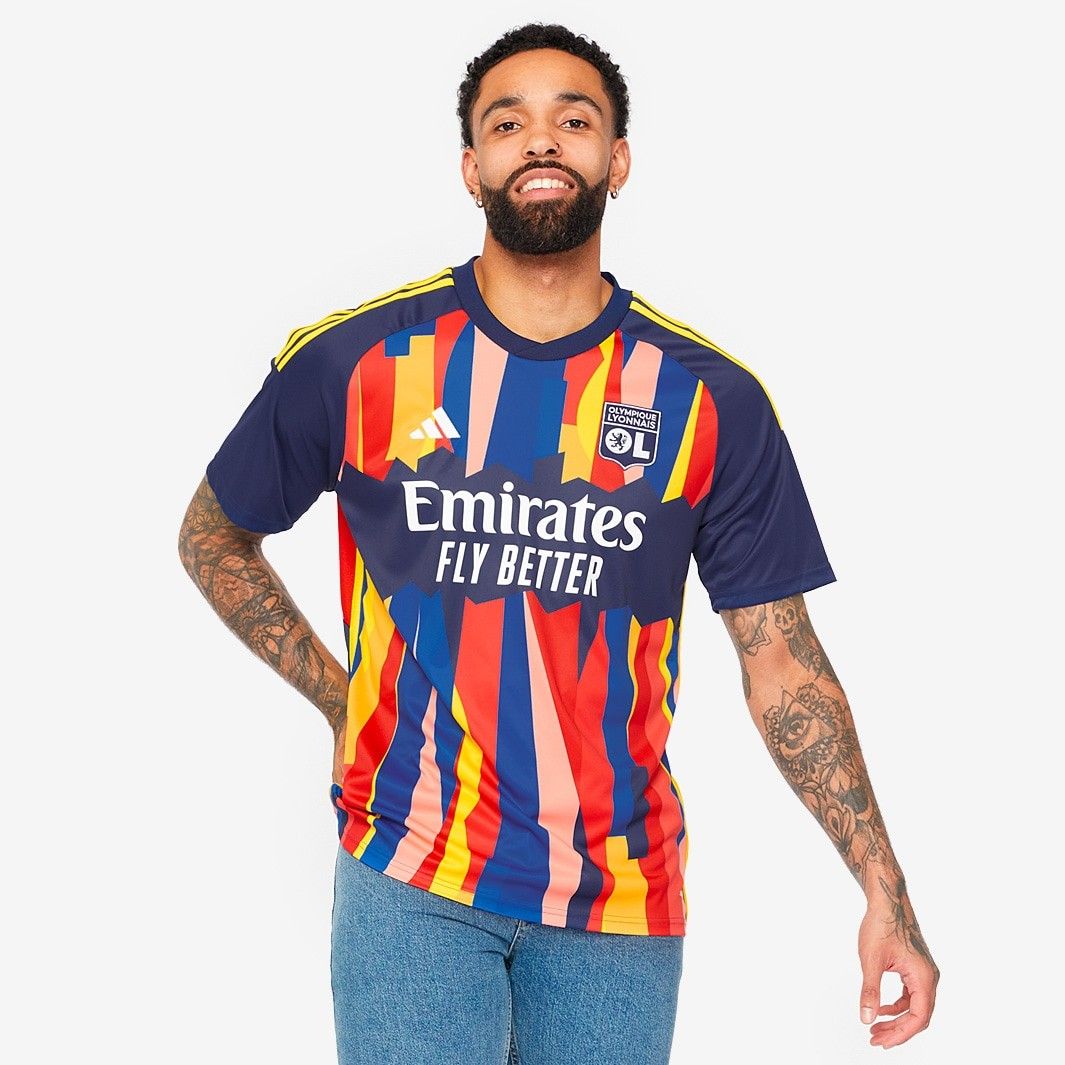 adidas リヨン 23 24 サード 半袖 ユニフォーム AEROREADY