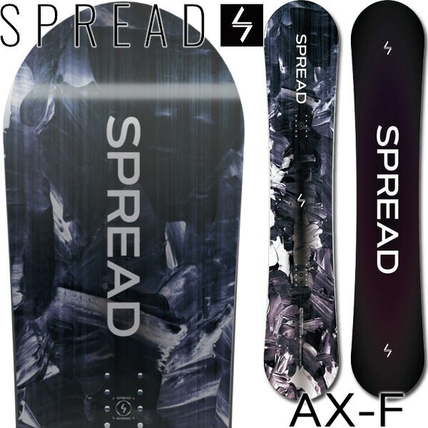 25-26 SPREAD|スプレッド AX-F エーエックスエフ メンズ レディース スノーボード グラトリ カービング 板 2026