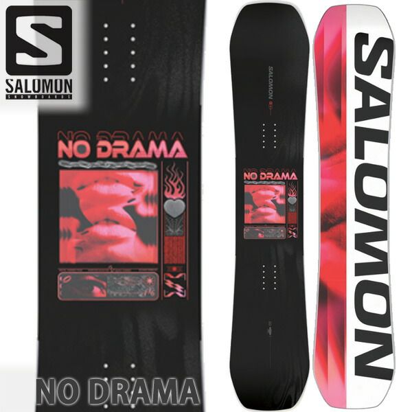 25-26 SALOMON|サロモン NO DRAMA ノードラマ スノーボード パーク 板 2026