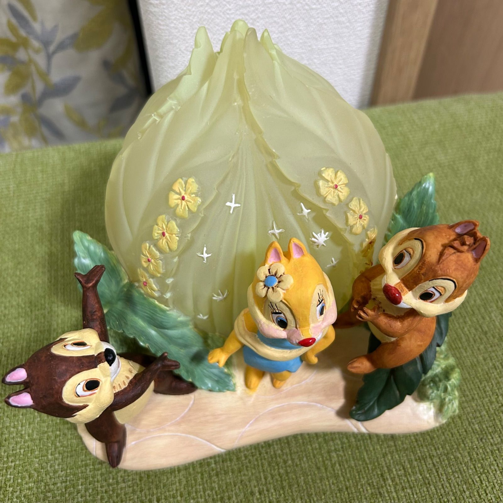 ディズニー チップとデール テーブルライト セトクラフト チップ