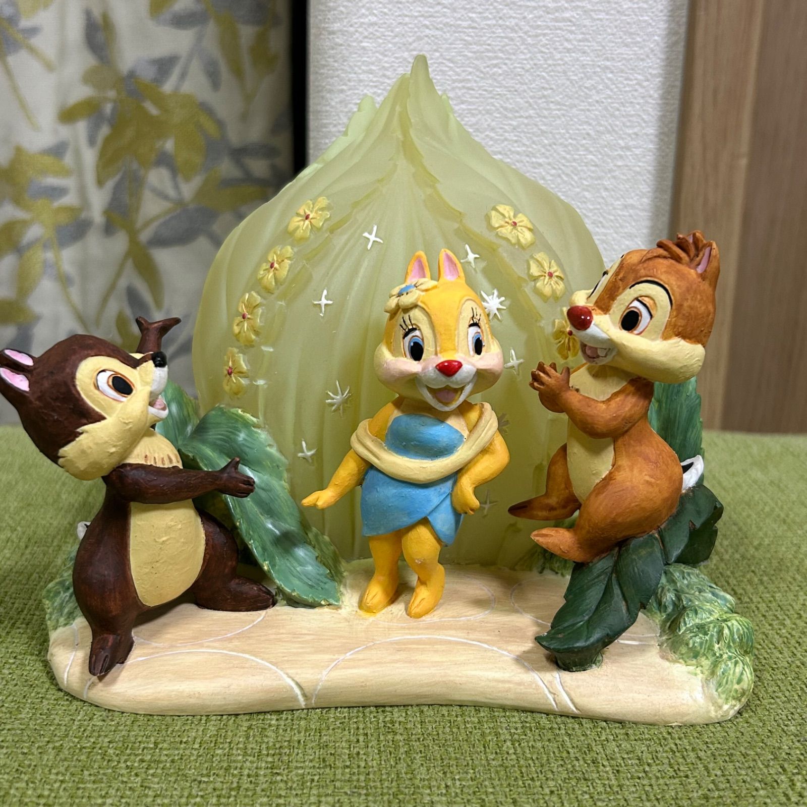 ディズニー チップとデール テーブルライト セトクラフト チップ