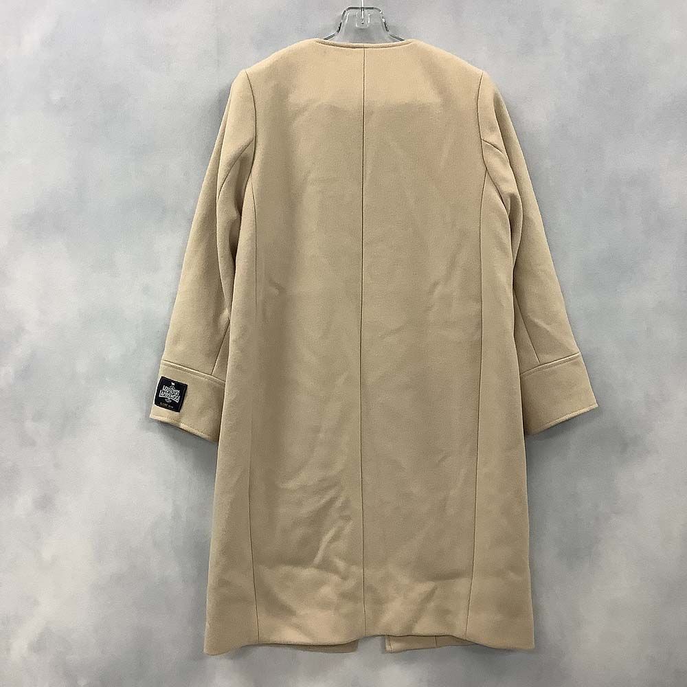 SLOBE IENA スローブイエナ ノーカラーコート HAMILTON LAMBSWOOL