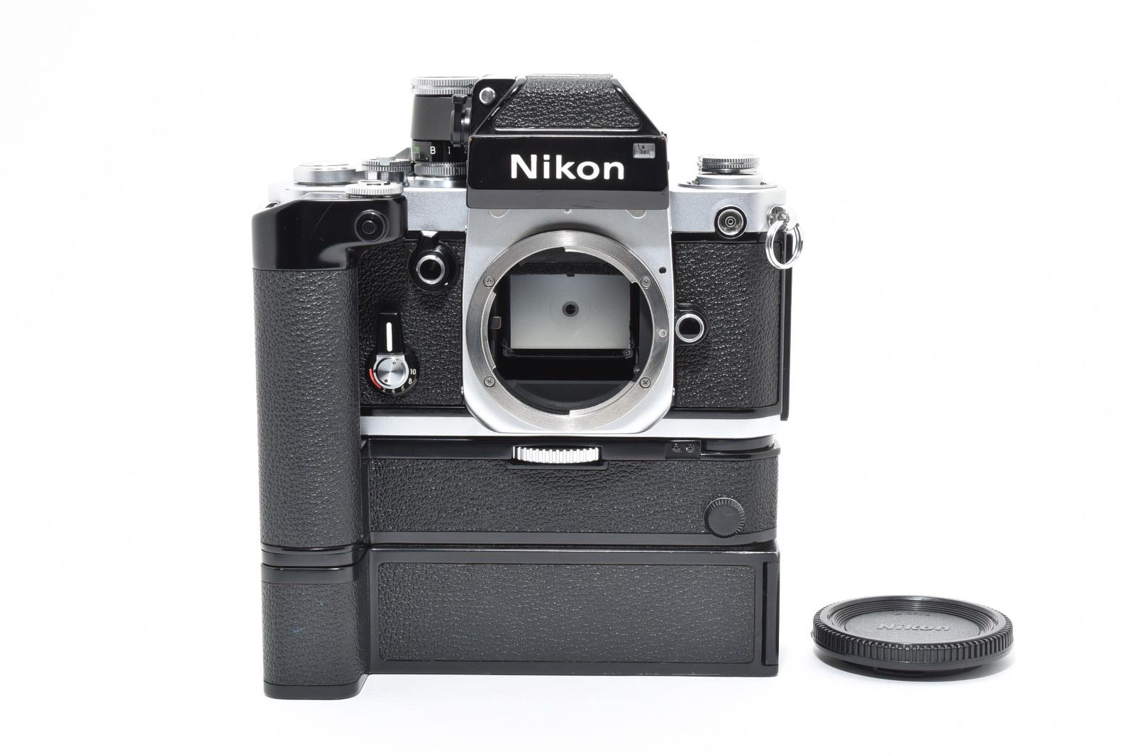 Nikon ニコン F 2 Photomic MD-3＆MB-1 フォトミック シルバー MF一眼レフフィルムカメラ モータードライブ付き ＃3519