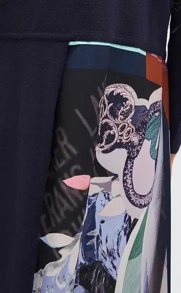 ラット LATT The HANDSOME 텍스처 ブロック ニット ONE PIECE フリーサイズ