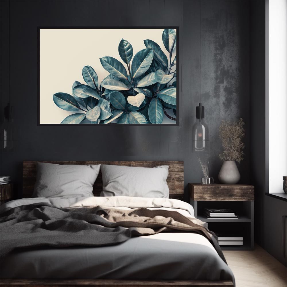 【B1サイズ（約73x103cm）】【lh-poster-4692】植物 グリーン 葉っぱ 観葉 ポスター ボタニカル 草 自然 インテリア アート