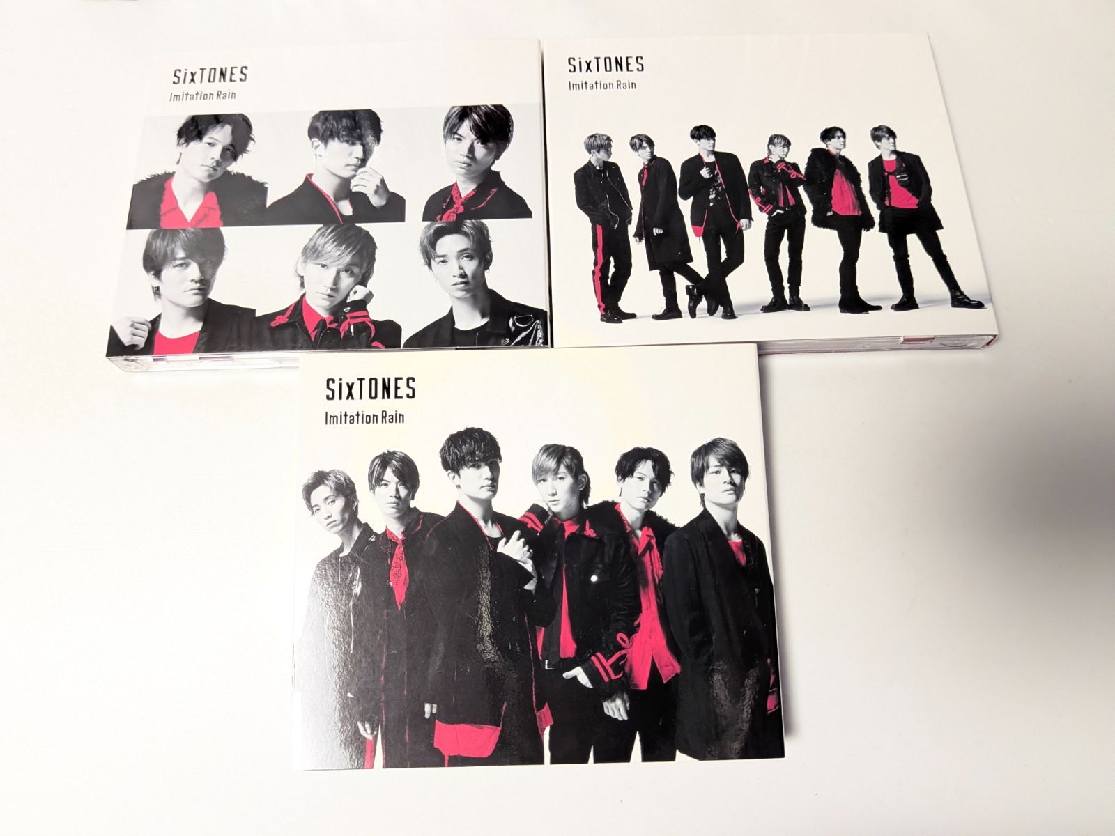 SixTONES シングル CD 3形態 39本セット まとめ売り Imitation Rain