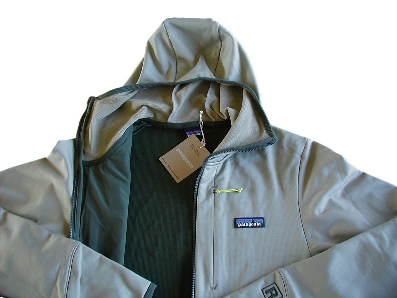 M パタゴニア M’s R 1 サーマル フルジップ フーディ patagonia Seabird Grey SBDY