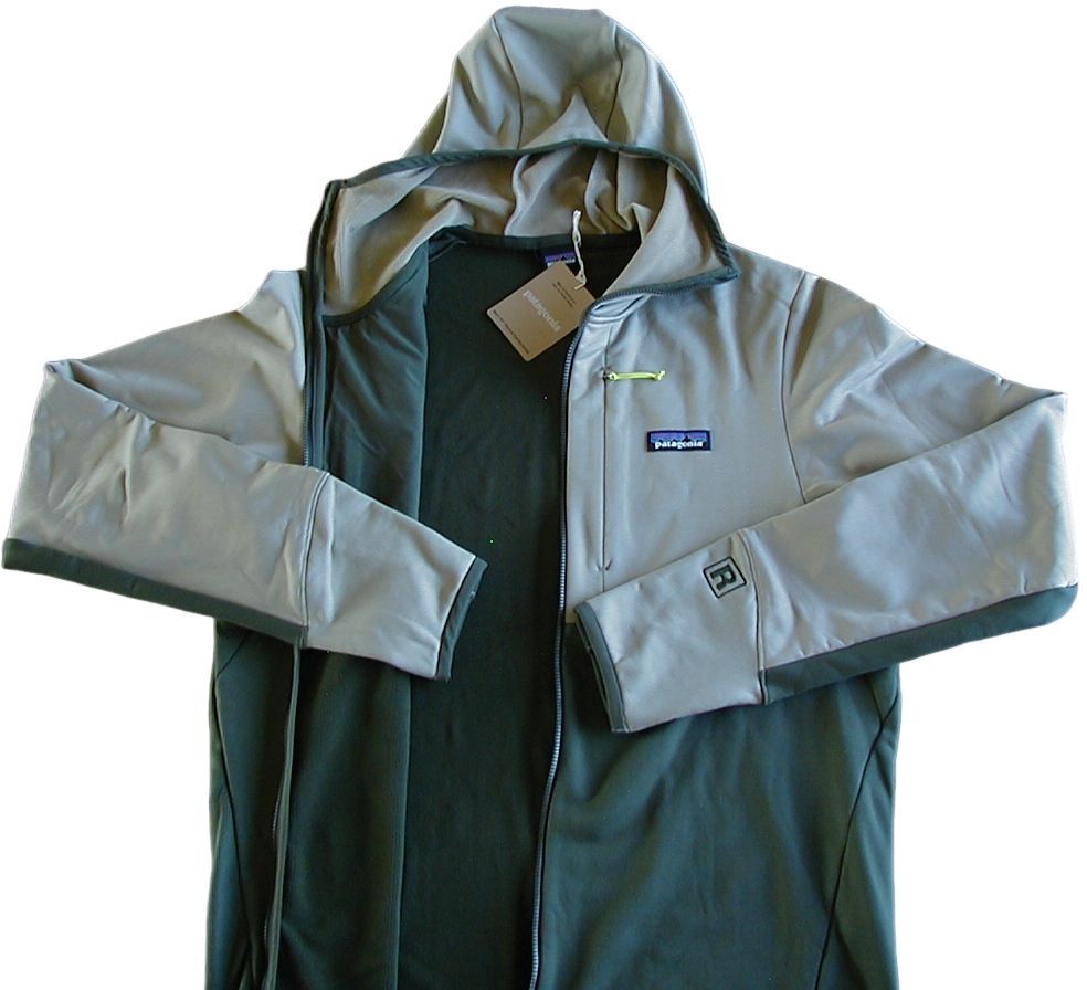 M パタゴニア M’s R 1 サーマル フルジップ フーディ patagonia Seabird Grey SBDY