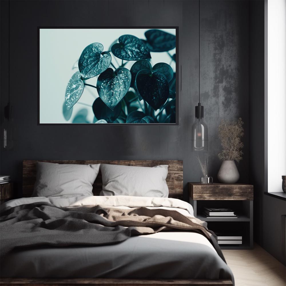 B3サイズ（約36x51cm）】【lh-poster-4705】植物 グリーン 葉っぱ 観葉