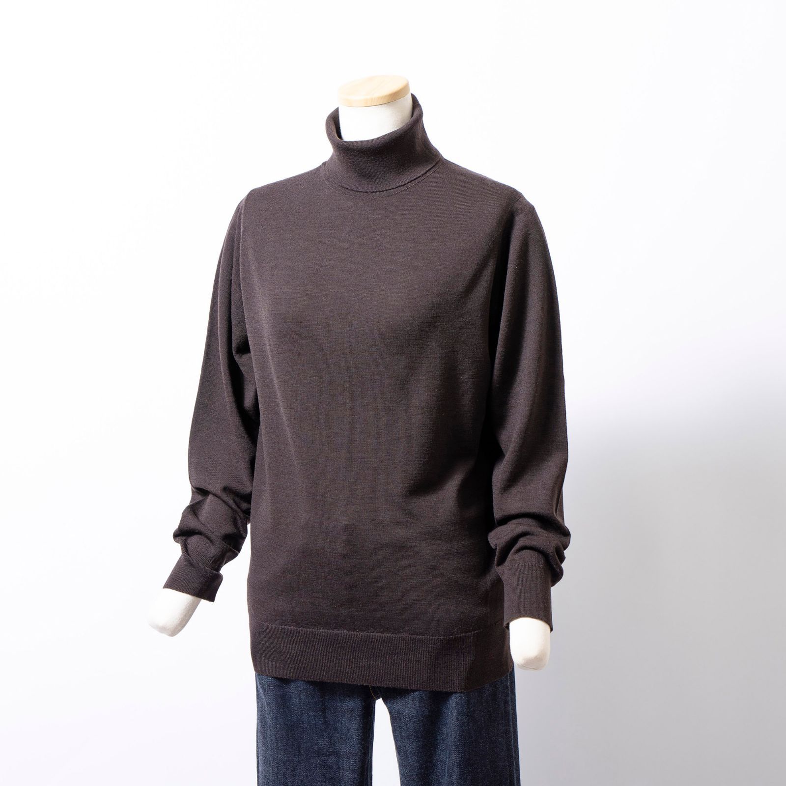 ジョンスメドレー JOHN SMEDLEY タートルネック プルオーバーニット 