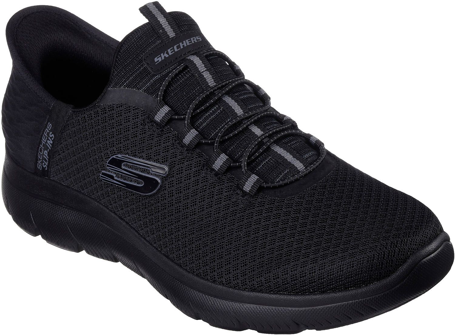 スケッチャーズ SKECHERS スリップインズ サミッツ ハイレンジ Slip-ins SUMMITS-HIGH RANGE シューズ 靴 スニーカー メンズ ハンズフリー 洗濯機洗い可能 232457 BBK ブラック 24.5