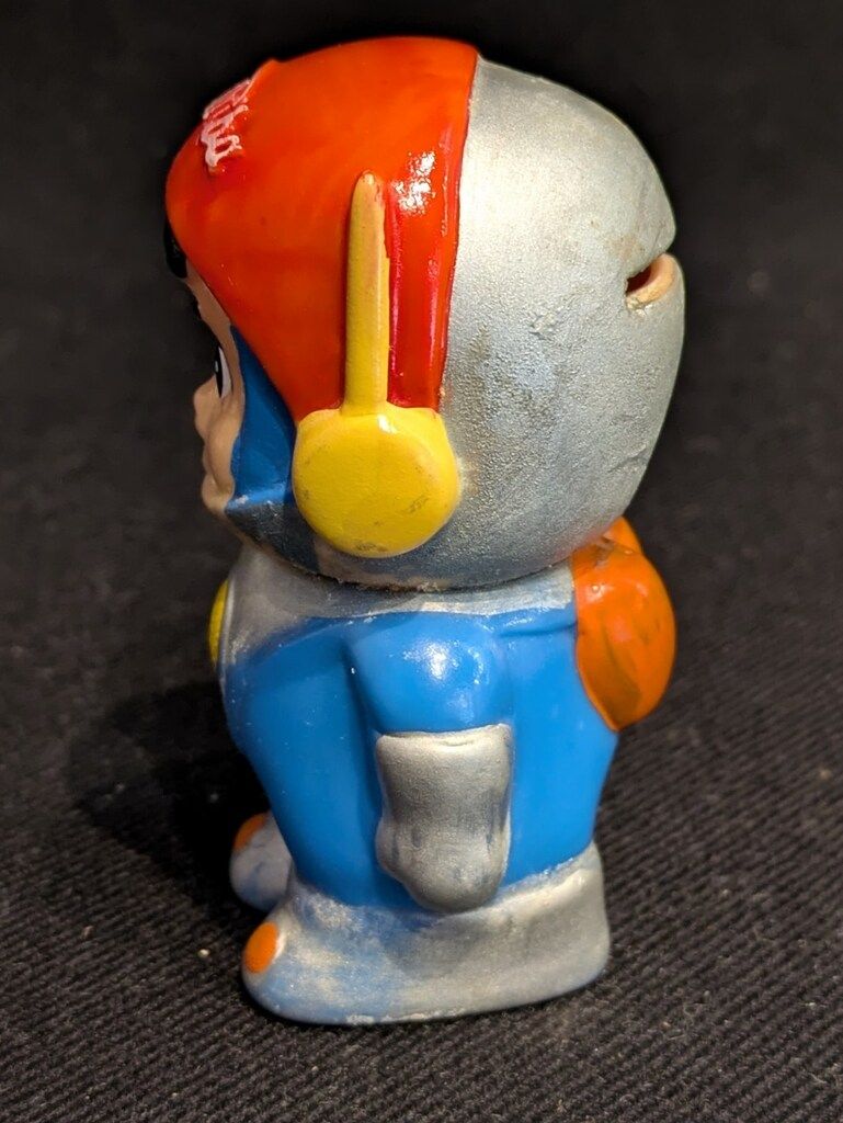 東芝 貯金箱 光速エスパー 85mm