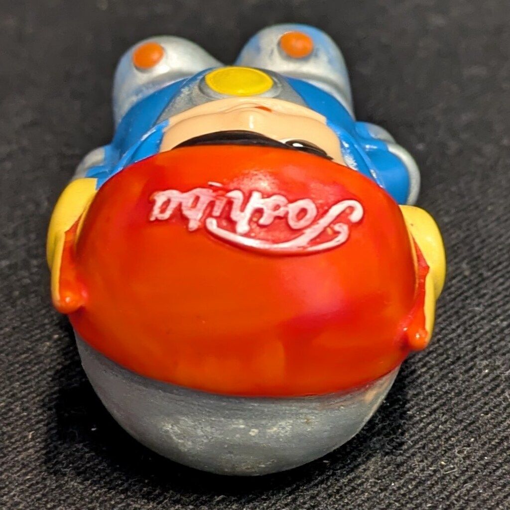 光速エスパー　ソフビ　貯金箱　東芝　昭和　モダンプラスチック 東芝光速エスパー 東芝光速エスパー貯金箱 非売品 販促品 昭和レトロ