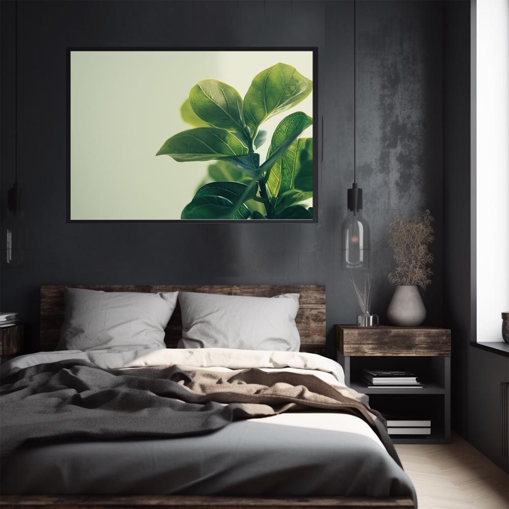 B2サイズ（約51x73cm）】【lh-poster-4770】植物 グリーン 葉っぱ 観葉