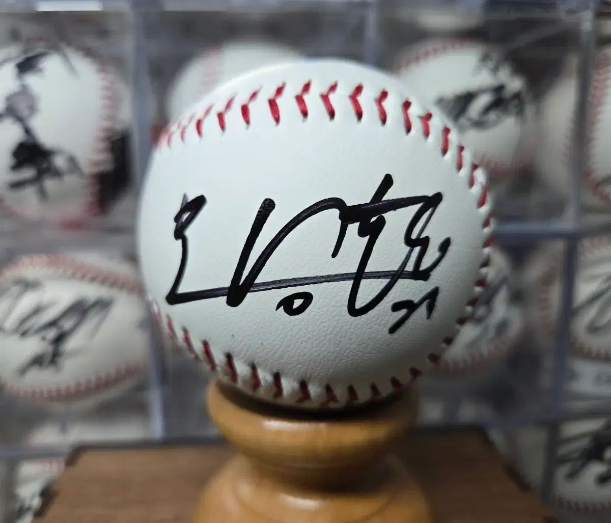 サムスン・ライオンズ オ・スンファン（呉昇桓）選手様 ロゴボール