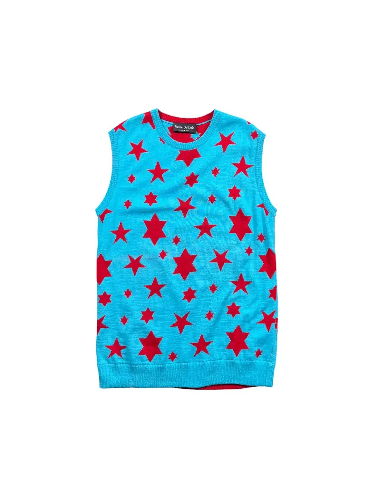 Fabrizio Del Carlo 星柄ニット ベスト