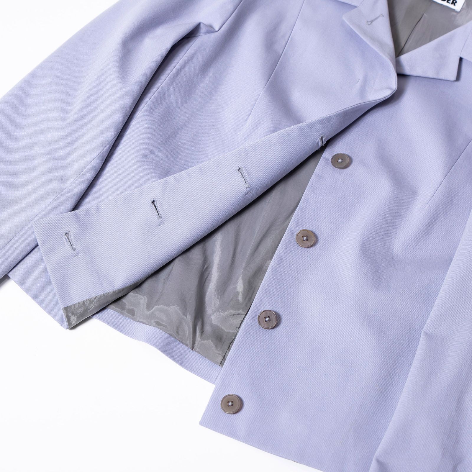 ジルサンダー JIL SANDER テーラードジャケット ラベンダー 38