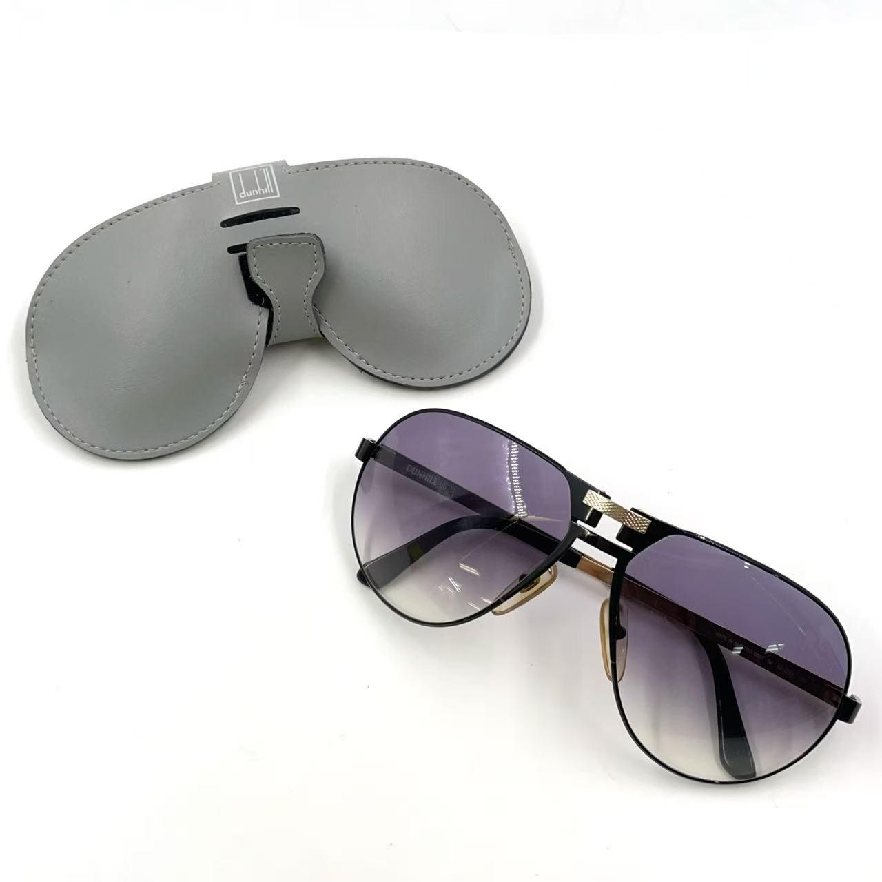 dunhill 6083 ティアドロップ プラスチック×メタル ブラック