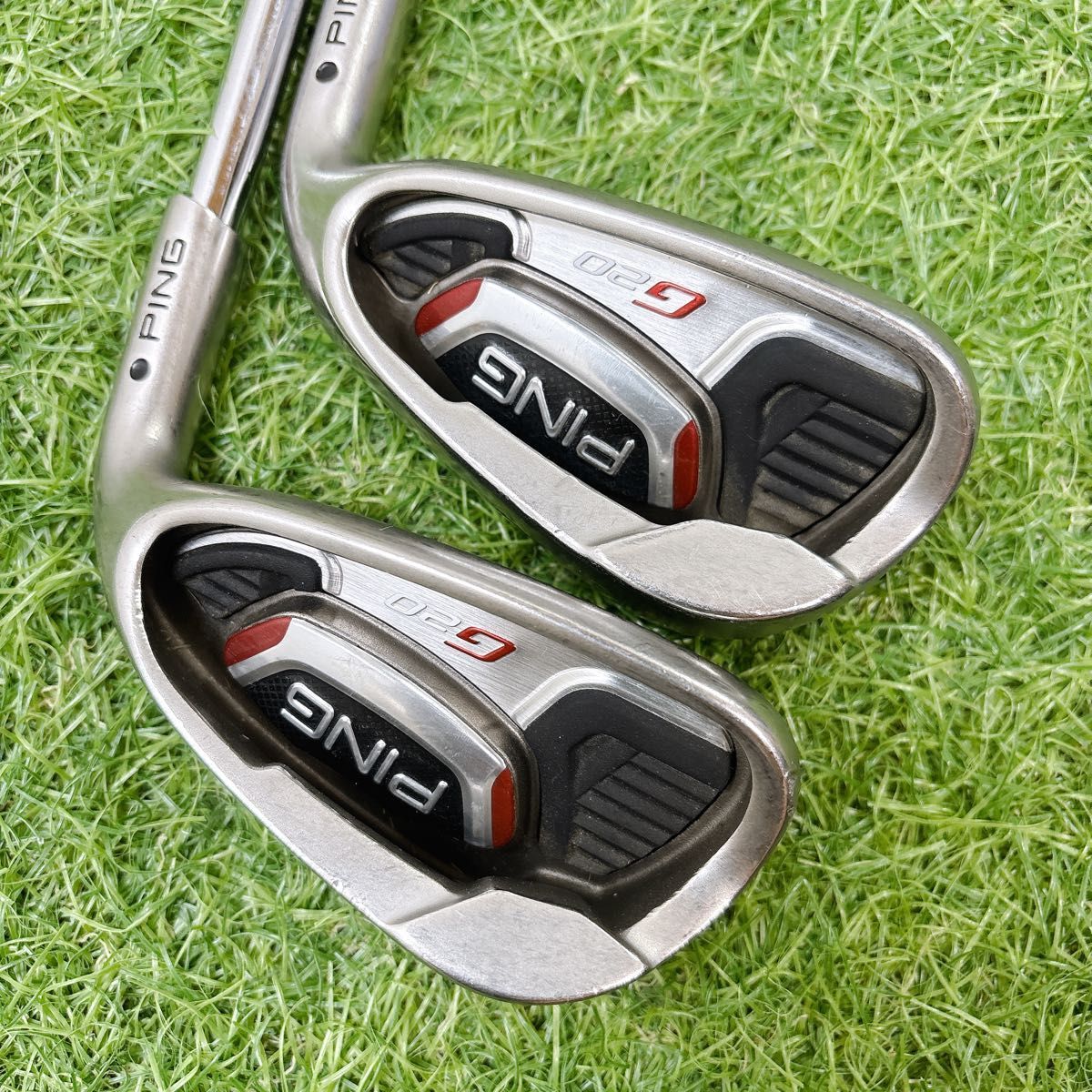 ピン G20 メンズゴルフ アイアン 5本セット 黒ドット フレックスS 右