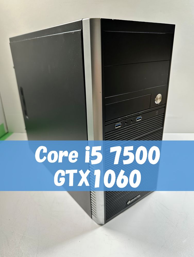 【ゲーミングPCフルセット】i5 7500 GTX1060 Office搭載 ゲーミングPCフルセット】i5 7500 GTX1060 Office搭載 【公式通販】