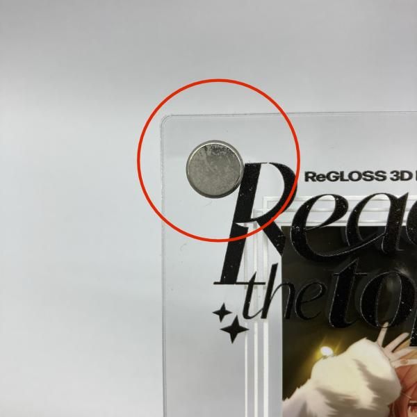 regloss フォトフレーム 中古】カバー アクリルフォトフレーム＆ブロマイド 本体のみ