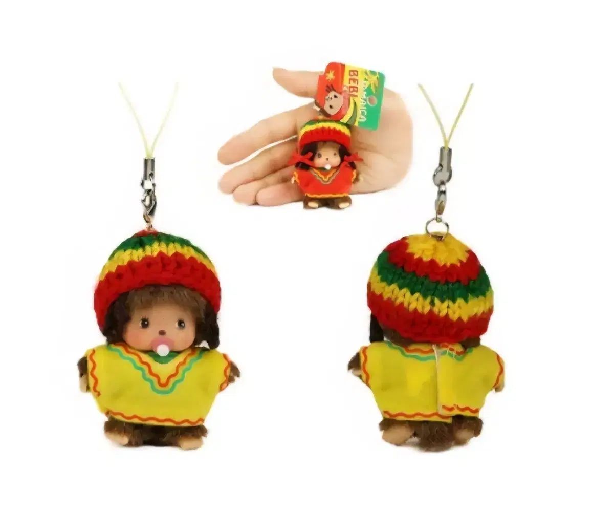 モンチッチ レゲ 帽子 ぬいぐるみ キーリング ぬい