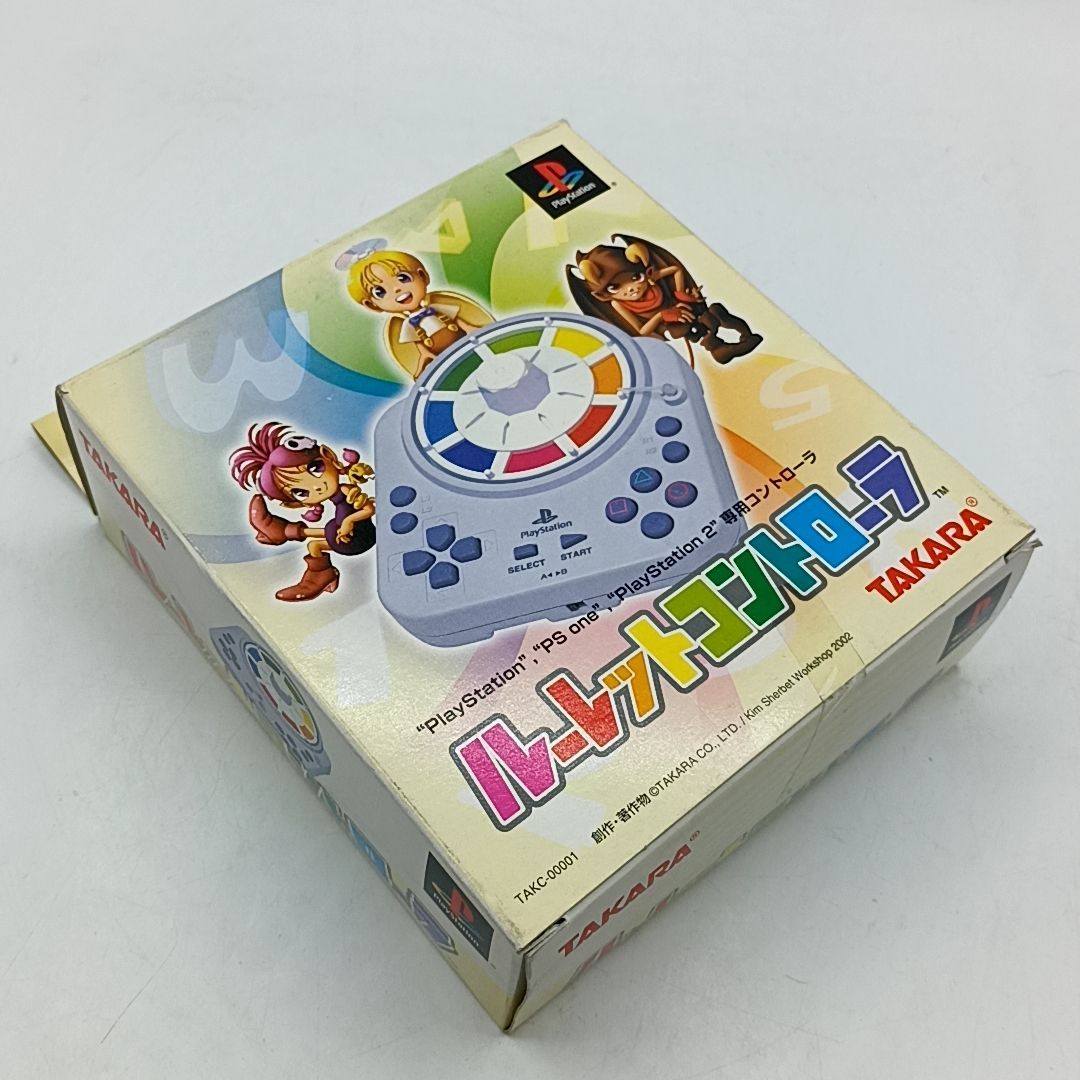 中古美品】PS/PS2用 ルーレットコントローラー 外箱・説明書付き 動作