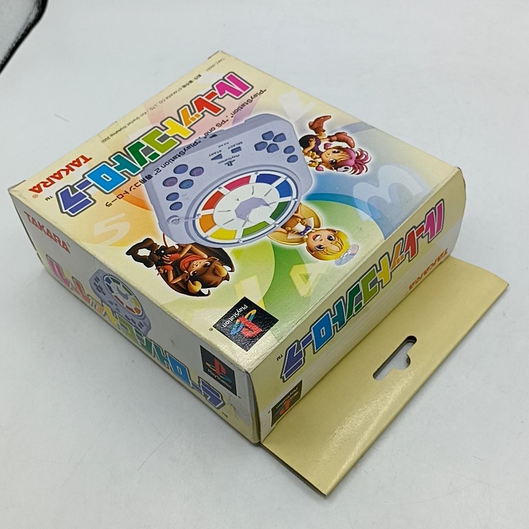 中古美品】PS/PS2用 ルーレットコントローラー 外箱・説明書付き 動作