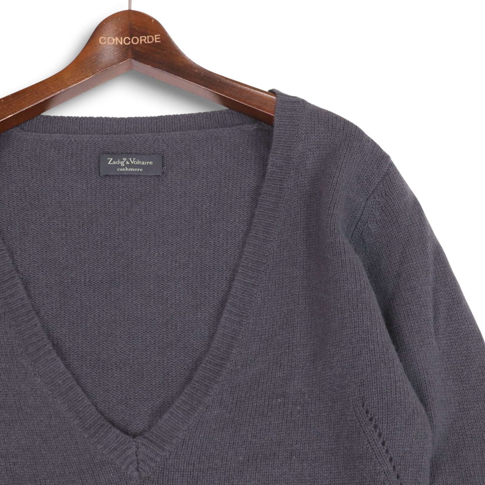 ZADIG&VOLTAIRE ザディグエヴォルテール 秋冬 CROWN☆ カシミヤ100% V