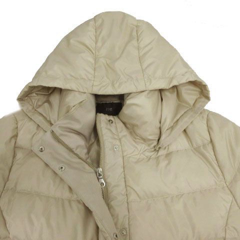 23区 オンワード樫山 ダウンコート 人気 スタンドカラー フード ジップ