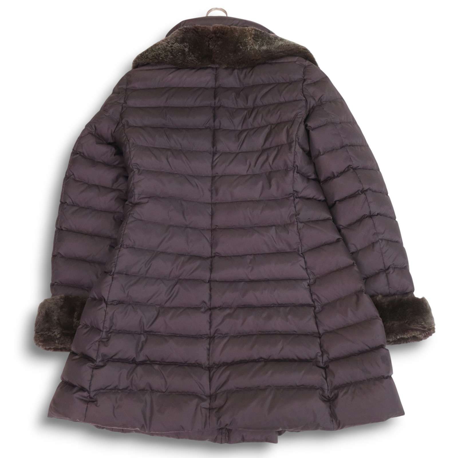 ユナイテッドアローズ レッキスラビット ダウンコート ファー ダブル ロング UNITED ARROWS ユナイテッドアローズ 秋冬 レッキス ラビット ファー