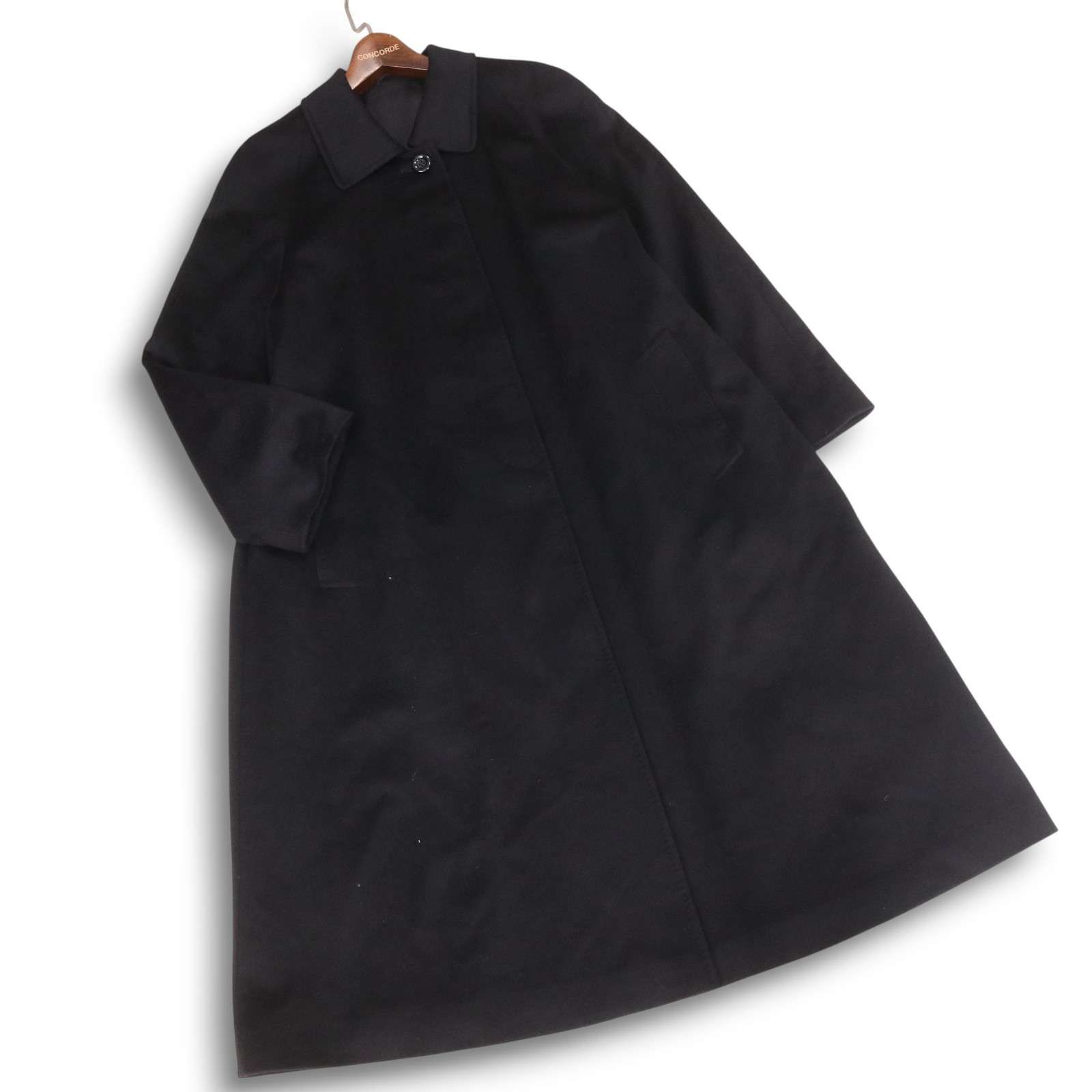 レディースブランド 秋冬 高級 カシミヤ100%☆ Aライン ロング ステン