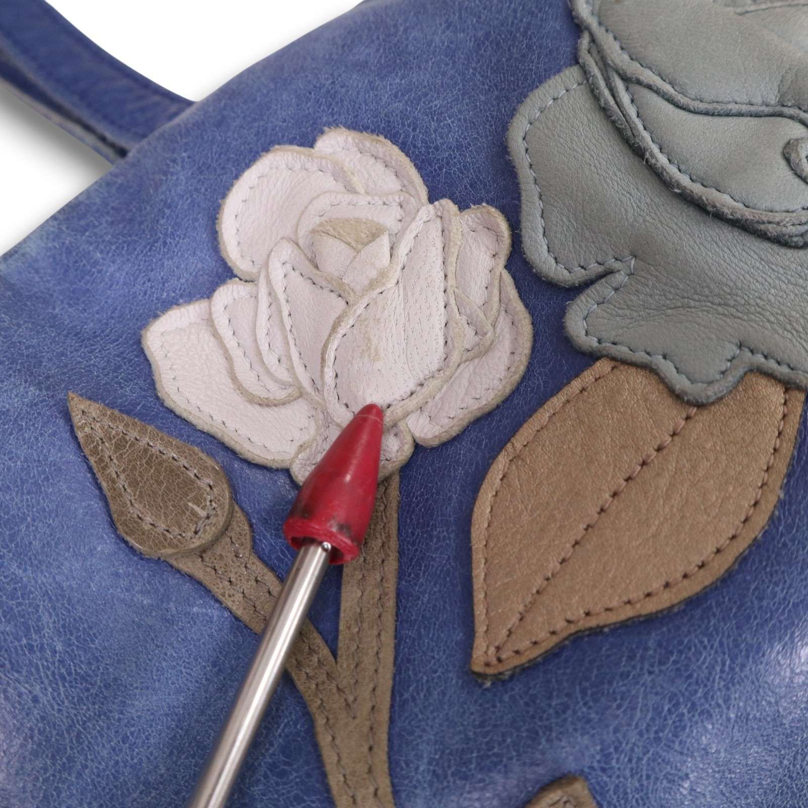 Susannah Hunter スザンナハンター フラワー♪ 薔薇 花柄 レザー