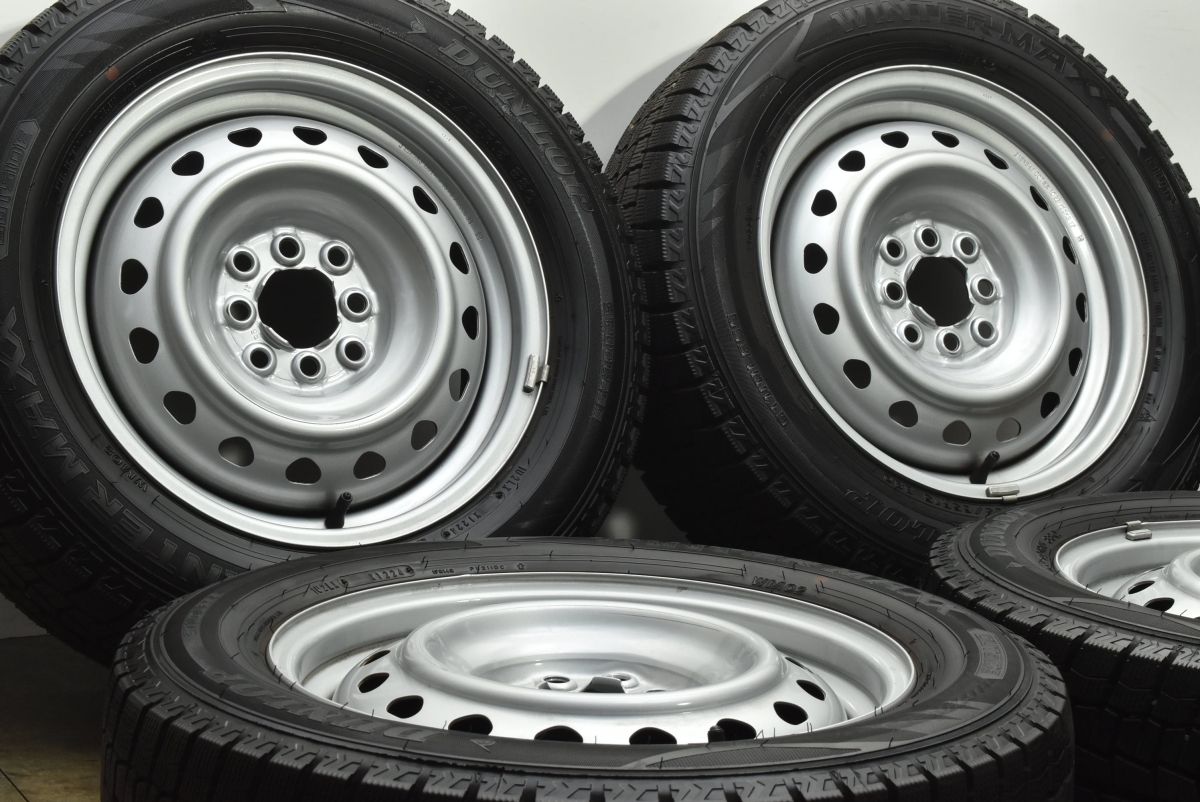 スチール 15 in 5 J 50 PCD 100 114 3 ウィンターマックスWM 02 185 65 R アクア カローラフィールダー フィット スイフト ノート