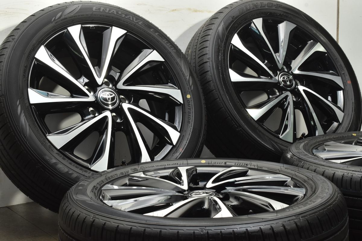 製 新車外し バリ溝 トヨタ 90 ノア 17 in 6 J 40 PCD 114 3 ダンロップ エナセーブ EC 300 205 55 R ヴォクシー 流用