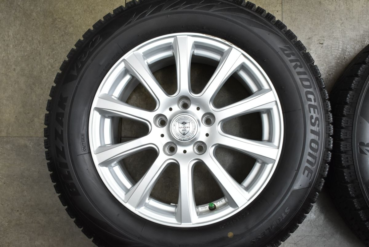 バリ溝 ジョーカー 16 in 6 5 J 40 PCD 114 3 ブリヂストン ブリザック VRX 2 205 65 R ヤリスクロス C 28 セレナ スタッドレス
