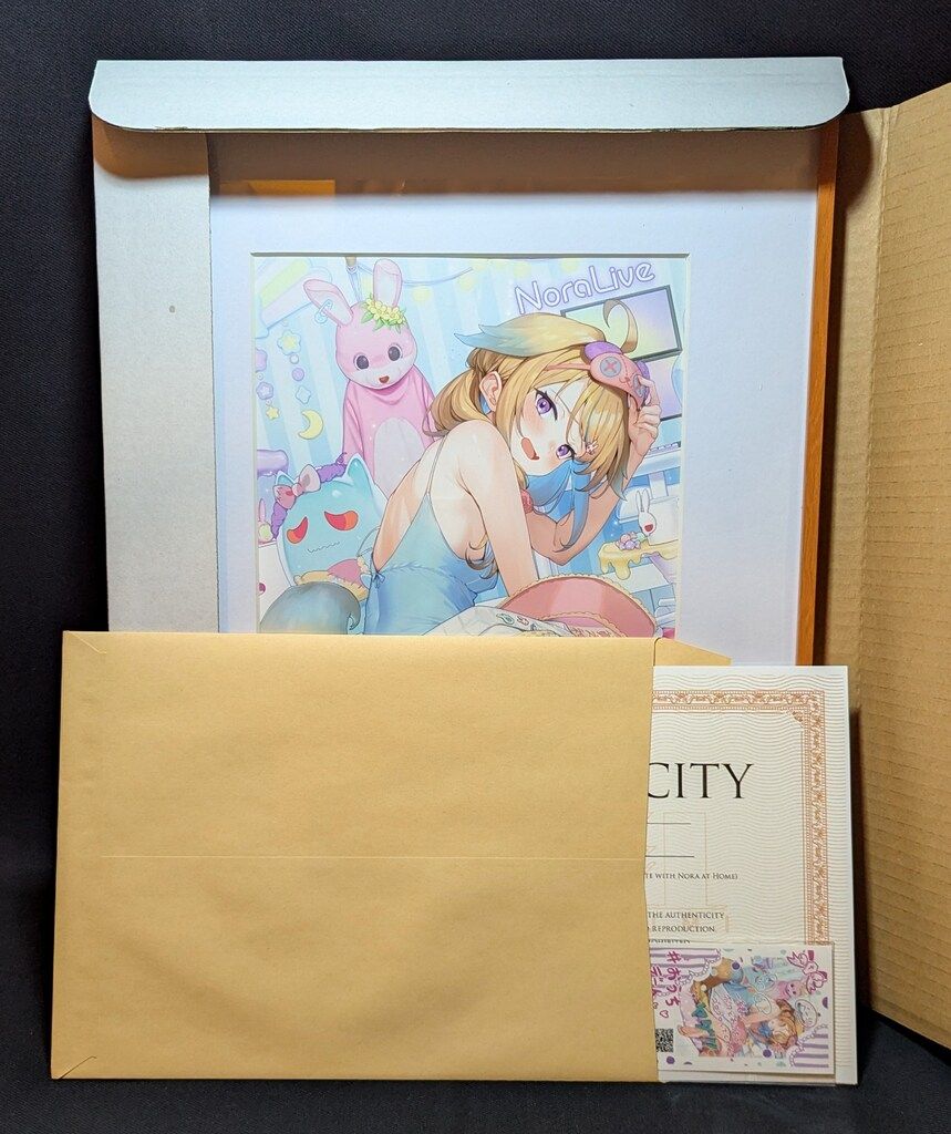 深層組 従井ノラ かかげ描き下ろし複製原画