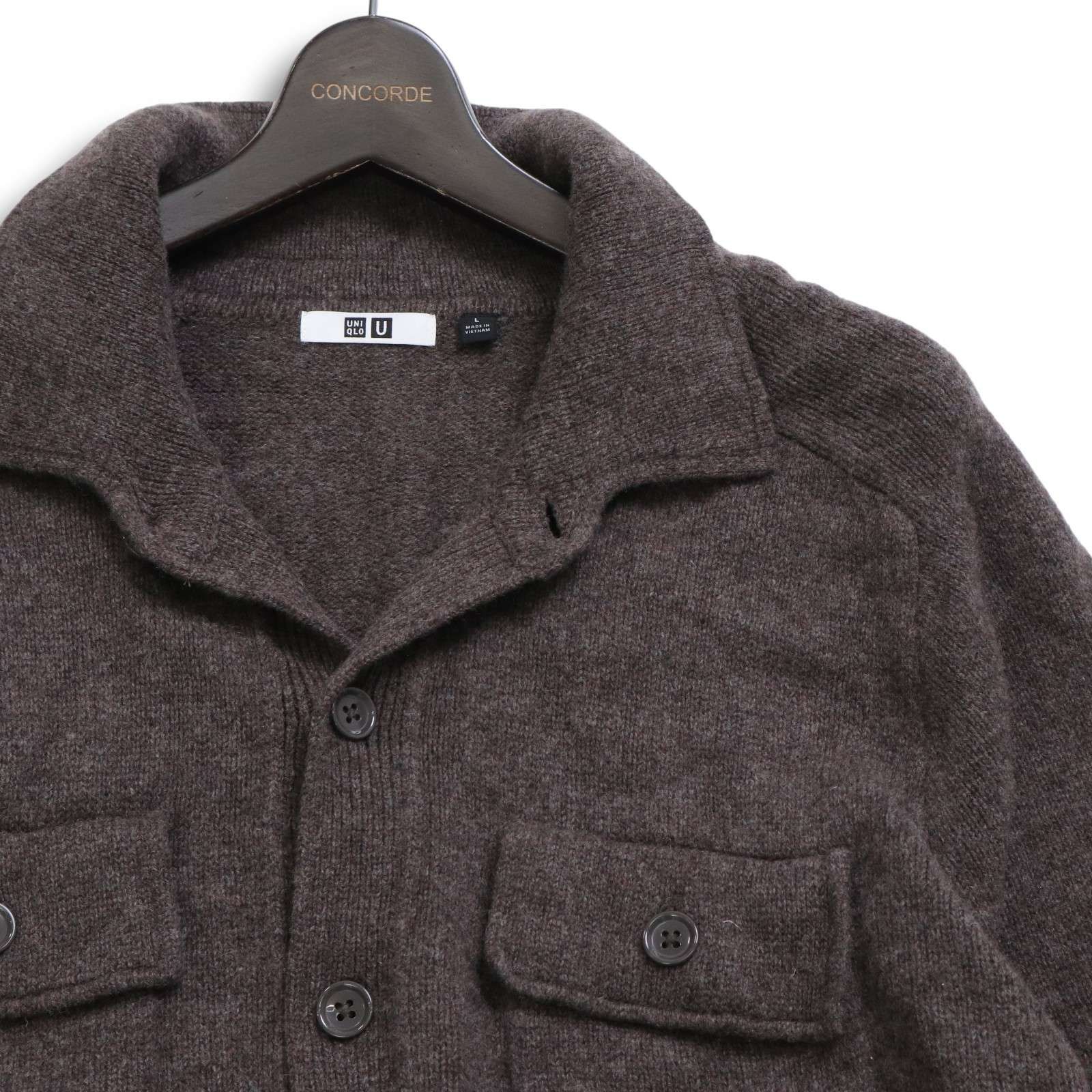 美品 24AW】UNIQLO U ユニクロ ユー ルメール 秋冬 ラム ニット 