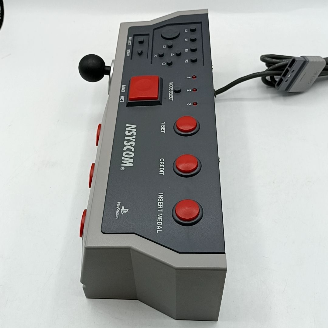 中古動作品】PS用 パチスロコントローラ 「スロコン」外箱付属 NSYSCOM