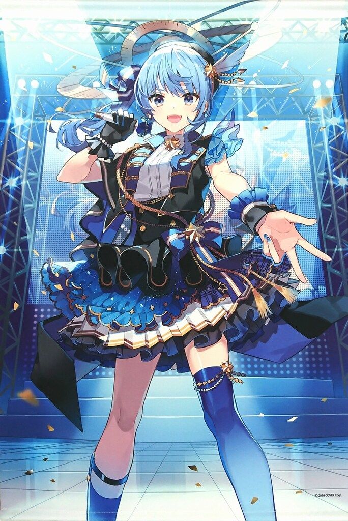 ホロライブ -活動三周年記念 星街すいせい 描き下ろしB 2タペストリー