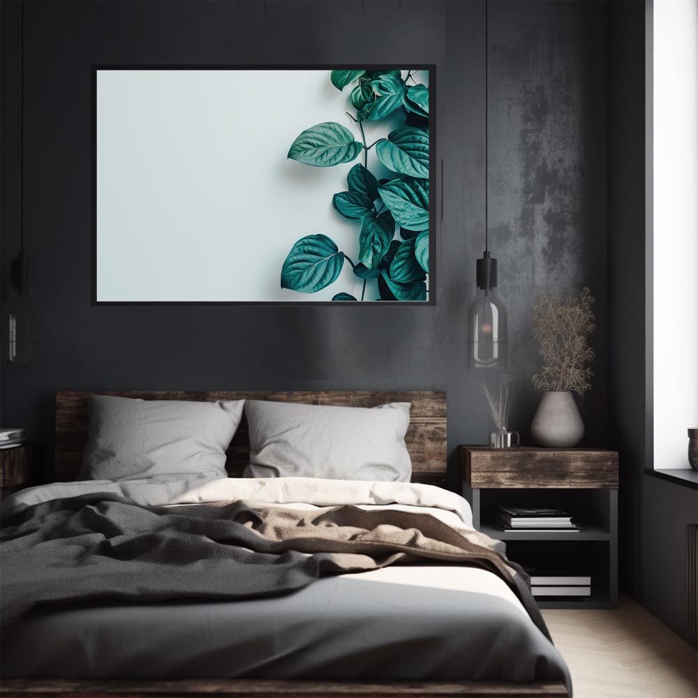 インテリア小物 【A1サイズ（約59x84cm）】【lh-poster-4875】植物 グリーン 葉っぱ 観葉 ポスター ボタニカル 草 自然 インテリア アート