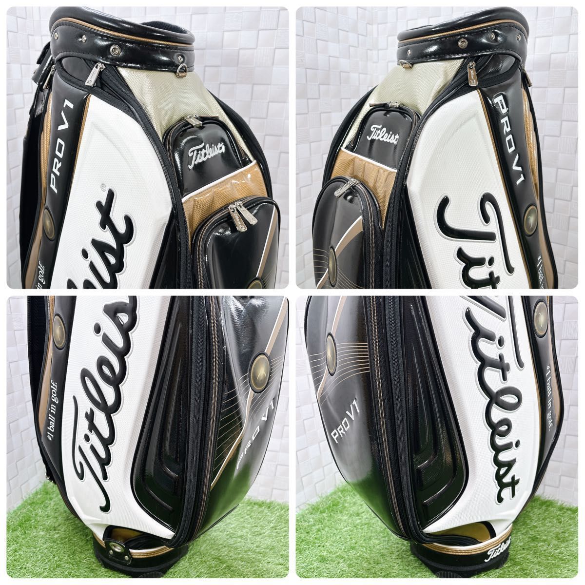 タイトリスト PRO V1 限定モデル キャディバッグ 3点式 9.5型 CB5V1