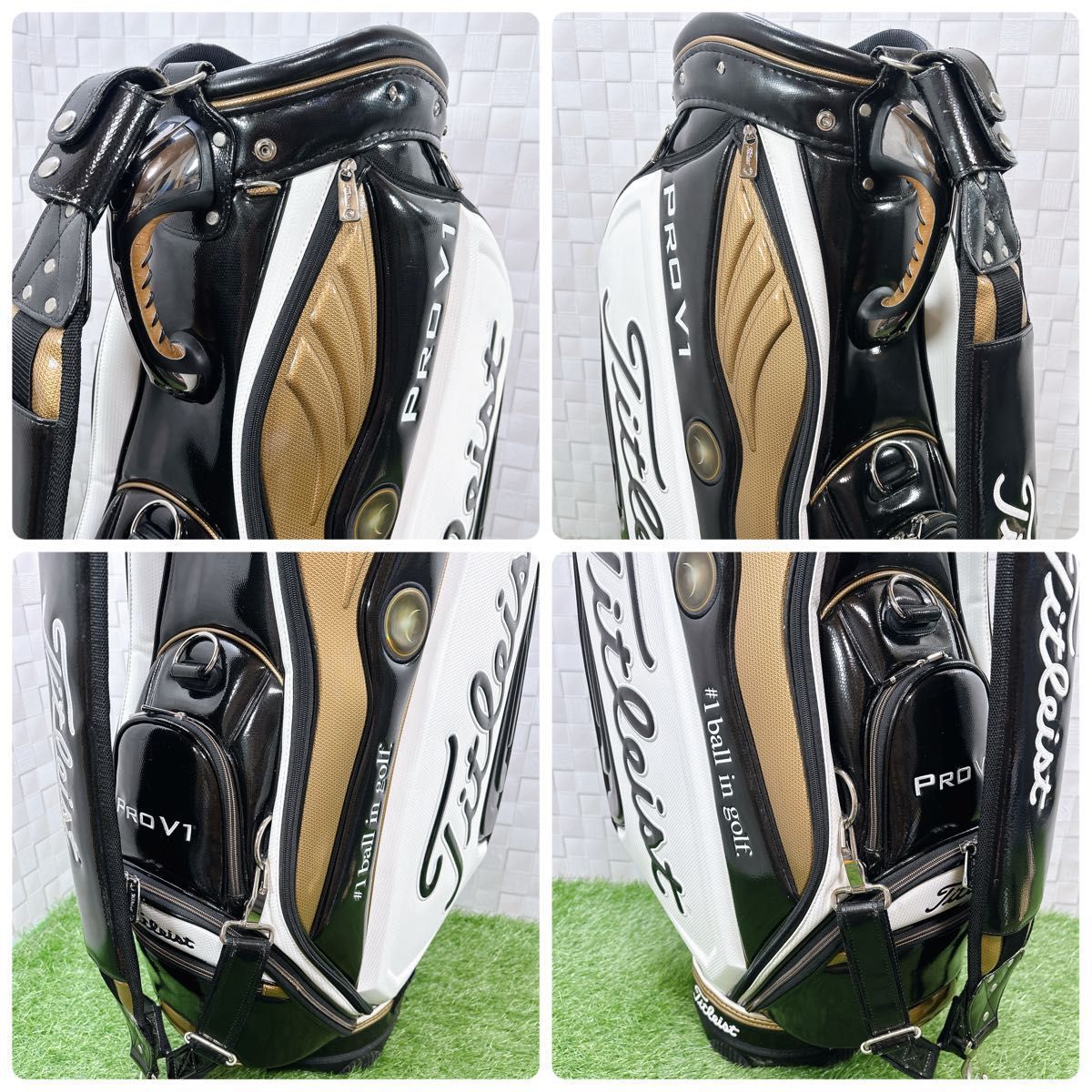 タイトリスト PRO V1 限定モデル キャディバッグ 3点式 9.5型 CB5V1