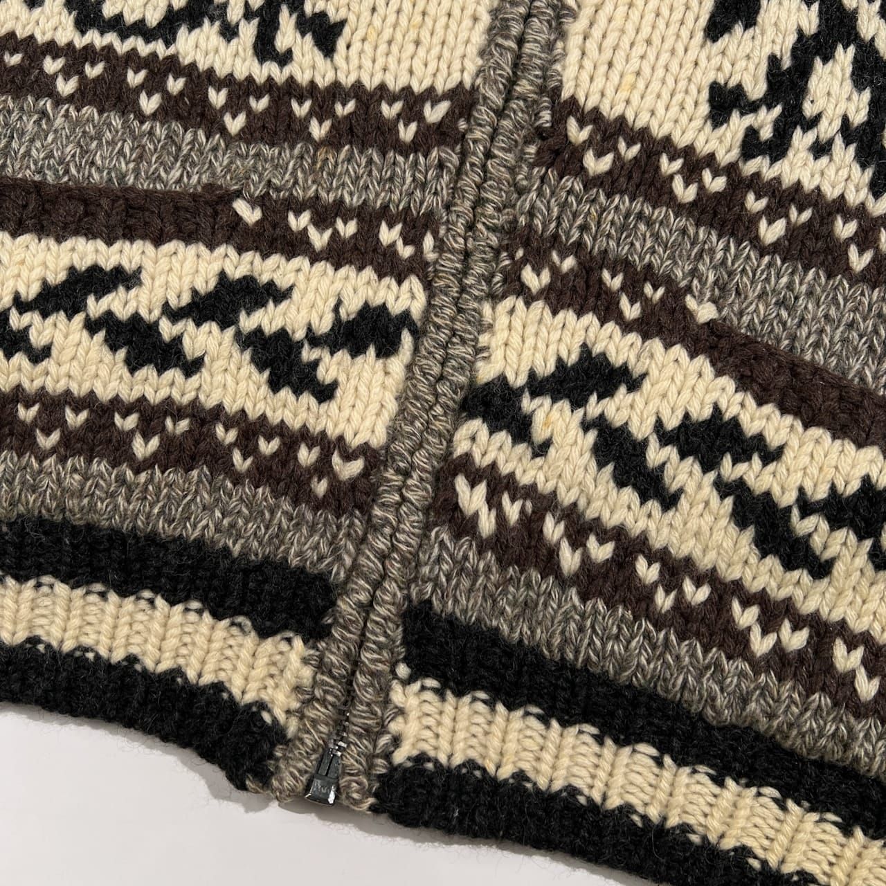 90s CHAPS RALPH LAUREN チャップス ラルフローレン ジップ カウチン 