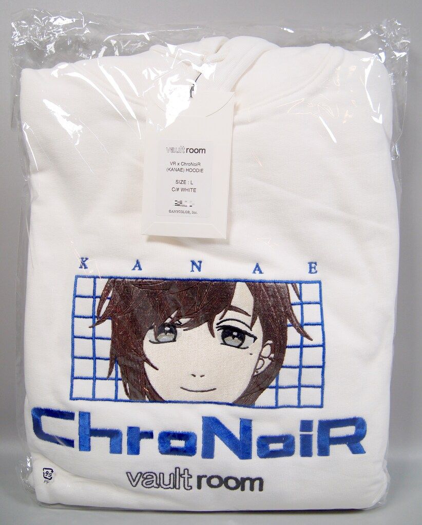 vaultroom ChroNoiR×vaultroom にじさんじ 叶 HOODIE WHITE Lサイズ