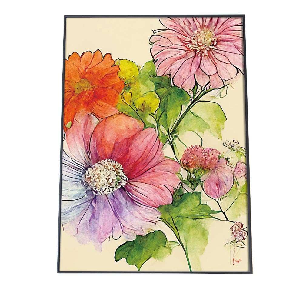 中国清時代 任熊作 群仙祝夀图 人物掛け軸 激安骨董品 BD233A13-3