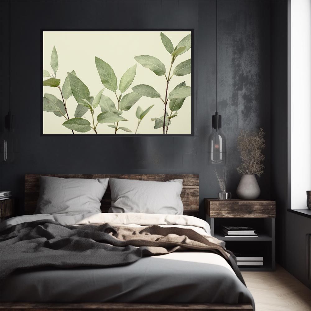 B2サイズ（約51x73cm）】【lh-poster-4941】植物 グリーン 葉っぱ 観葉