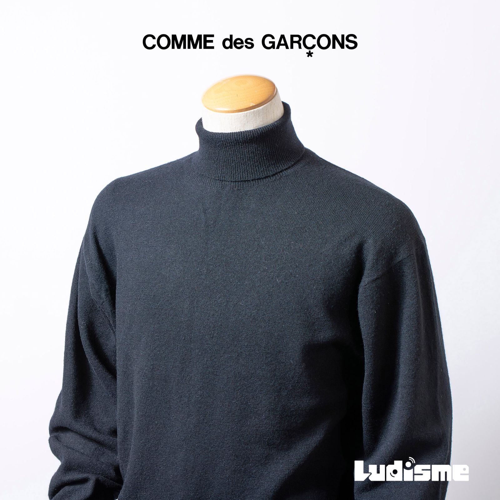 コムデギャルソン COMME des GARCONS HOMME タートルネックニット